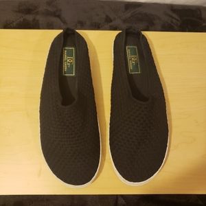 Daniel Green Black  Slip on Mules